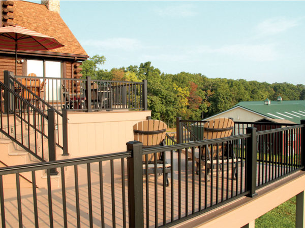 Easy-To-Install Aluminum Railing Kits - Creekside Vinyl